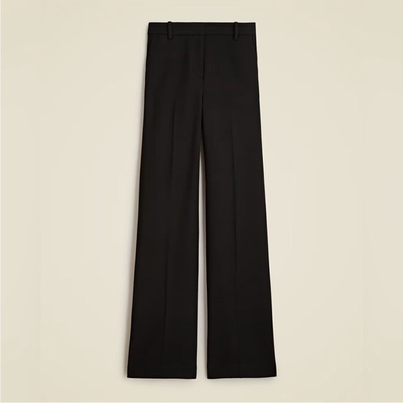 J. Crew Pants - NWT J.Crew | Wide-leg trouser in four-season stretch | Black | Size 12